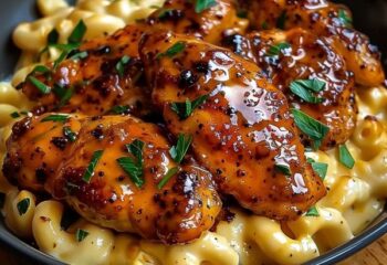 BBQ Chicken with Mac & Cheese