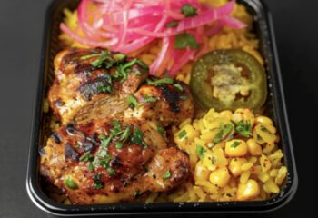 Cheesy Corn and Jalapeno Chicken Bowl