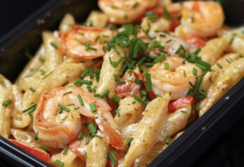 Shrimp Fajita Pasta