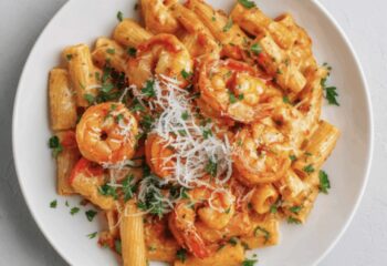 Shrimp Tomato Rigatoni