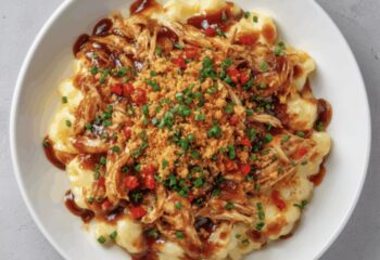 Smoked BBQ Chicken Pimento Mac n' Cheese